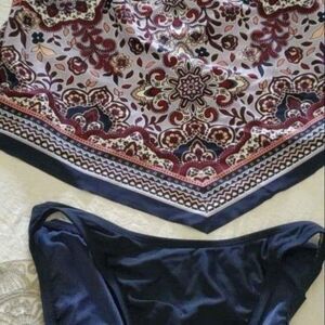Women's Two Piece Bathing Suit  - Size Medium Top/ Small Bottom